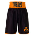 Epsom Boxing Academy Bout Shorts - Black/Orange