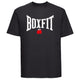 Boxfit Large Logo Branded T-Shirt - Black/White