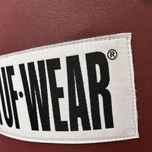 Tuf Wear 4ft Straight Leather Punchbag Oxblood