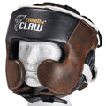 Carbon Claw Recoil Rb-7 Series Leather Sparring Headguard - Black/Brown