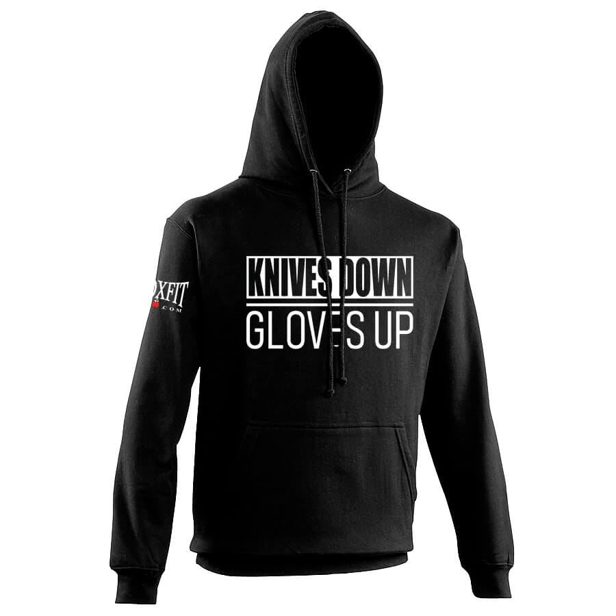 Knives Down Gloves Up Hoodie