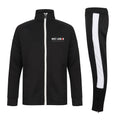 West London Amateur Boxing Club Kids Slim Fit Poly Tracksuit - Black/White