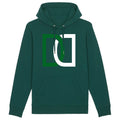 Dennis & Dyer Sparkle Large Logo Hoodie - Green