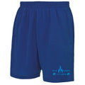 Blue Flames Abc Kids Cool Shorts - Royal Blue