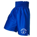 Finchley Abc Satin Boxing Shorts - Royal Blue