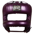 Cleto Reyes Headguard With Rounded Nylon Bar - Metallic Purple