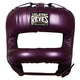 Cleto Reyes Headguard With Rounded Nylon Bar - Metallic Purple