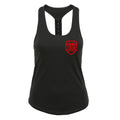 Brents Boxing Peterboro Womens Performance Strap Back Vest - Charcoal