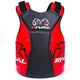 Rival Body Protector - Black/Red