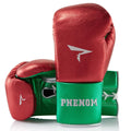 Phenom Boxing HSF-300 Fight Gloves - Red/Green