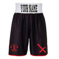 Strongbox ABC Bout Boxing Shorts - Black/Red/White