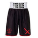 Strongbox ABC Bout Boxing Shorts - Black/Red/White