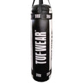 Tuf Wear Balboa 5FT Straight Punch Bag - Black/White