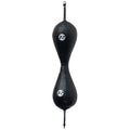Ringside Leather Double End Ball - Black/White