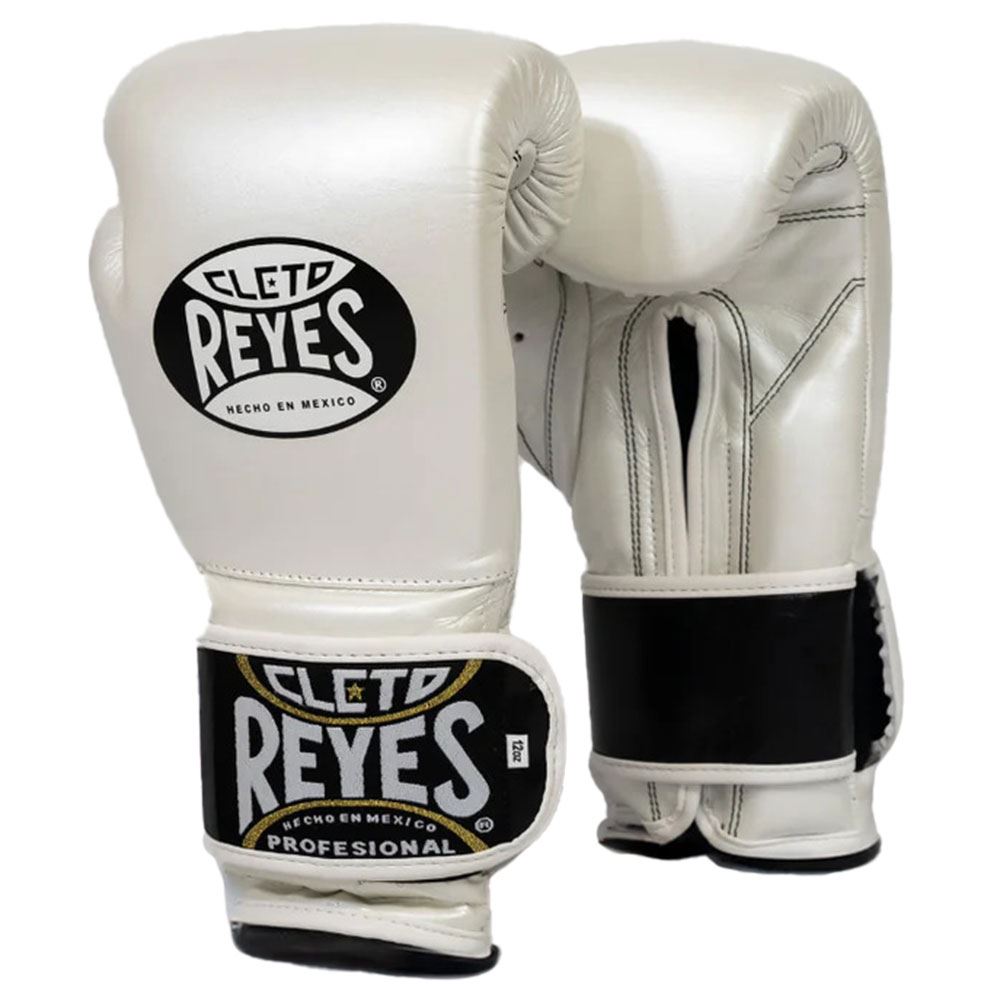LIMITED EDITION CLETO REYES HOOK & LOOP SPARRING GLOVES - PEARL