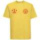 PAULSGROVE & TED HARRIS ABC COTTON T-SHIRT - Yellow