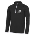Michael Evans Fitness Cool 1/2 Zip Sweatshirt - Black