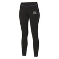 Elite Commando Fitness Cool Athletic Pant - Black/Purple