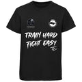 OMNIBUS Boxing Kids Cotton T-Shirt - Black/White