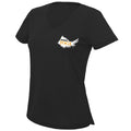 Boxing Yoga V-Neck Girlie Cool T - Black