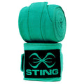 Sting Elasticised Hand Wraps 4.5M - Cyan