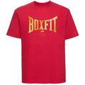 Boxfit Large Logo Branded T-Shirt - Red