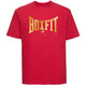 Boxfit Large Logo Branded T-Shirt - Red