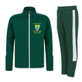 EPSOM & EWELL BOXING CLUB KIDS SLIM FIT TRACKSUIT - Green/White