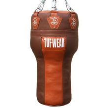 Tuf Wear Classic Leather Angle Bag Brown