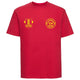 PAULSGROVE & TED HARRIS ABC COTTON T-SHIRT - Red