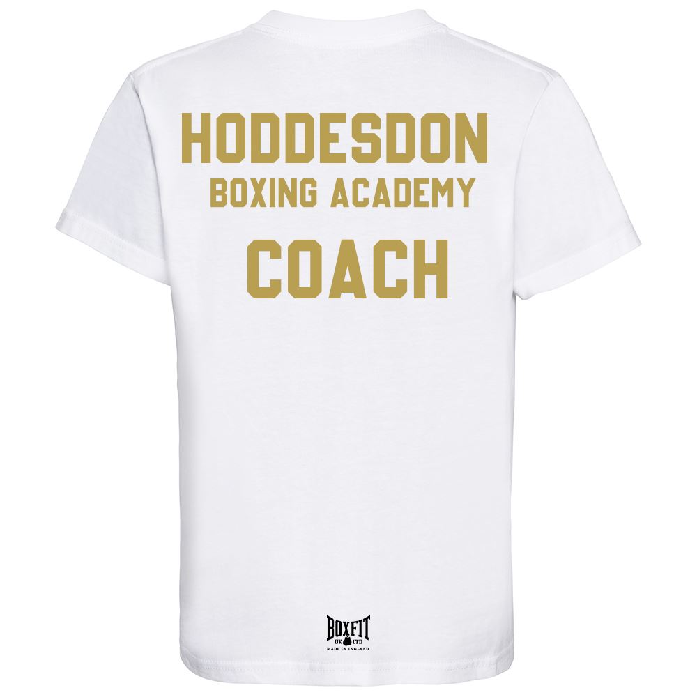 Hoddesdon Boxing Club Cotton 'Coach' T-Shirt
