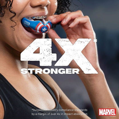 Safejawz Marvel Ortho Captain America Mouthguard
