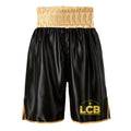 London Community Boxing Satin Shorts - Black