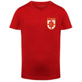 Karate England Squad Kids Dri Fit T-Shirt - Red