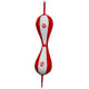Ringside Leather Double End Ball - Red/White