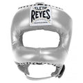 Cleto Reyes Headguard With Nylon Pointed Bar - Platinum