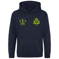 Border City ABC Kids Hoodie - Navy/Fluo Yellow