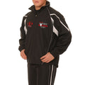 Barton Hill Abc Kids Tracksuit - Black/Red/White