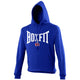 Boxfit Large Logo Branded Hoodie - Royal Blue