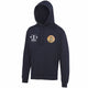Old School Boxing Darlington Hoodie - Navy