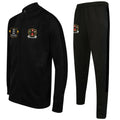 Aylesham Boxing Club Slim Fit Poly Tracksuit - Black/Black
