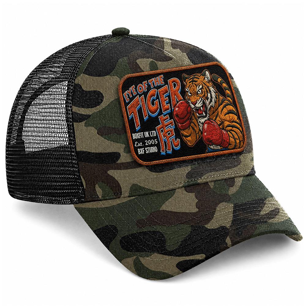 Animal Eye of the Tiger Trucker