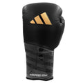 Adidas Adispeed 500 Lace Boxing Gloves - Black