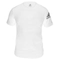 Adidas Plain Promo T-Shirt - White