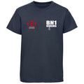 Bn1 Boxing Cotton Kids T-Shirt - Navy