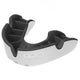Opro Gen4 Silver Mouthguard - White/Black