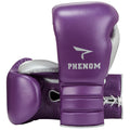 Phenom SG-202 Lace Sparring Gloves - Metallic Purple/Silver