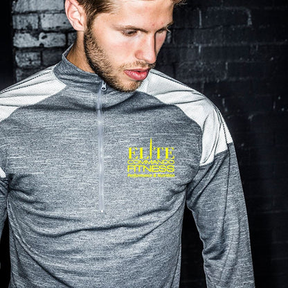Elite Commando Fitness 1/4 Zip Top With Reflective Panels