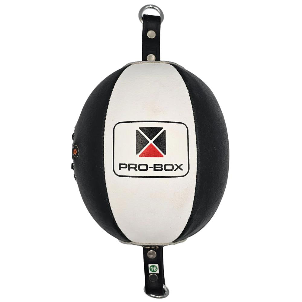 Pro Box Leather Floor To Ceiling Ball Black/White