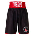 Northgate Boxing Gym Satin Bout Shorts - Black/Red